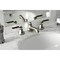 Kingston Brass KS4468KL Widespread Bathroom Faucet with Brass Pop-Up, Brushed Nickel KS4468KL - alternate 3